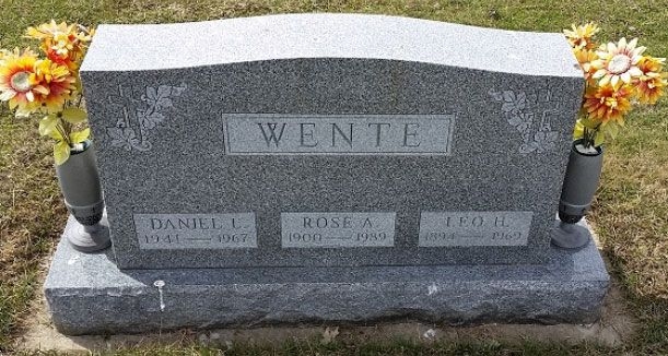 D. Wente (grave)
