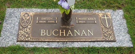 Dayton Buchanan (grave)
