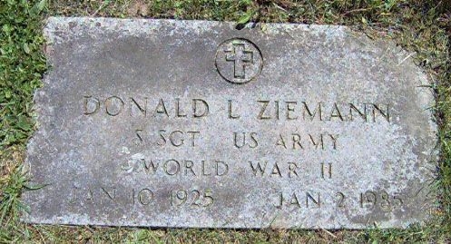 Donald L. Ziemann (grave)