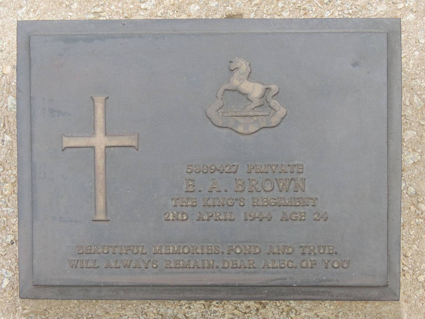 E. Brown (Grave)