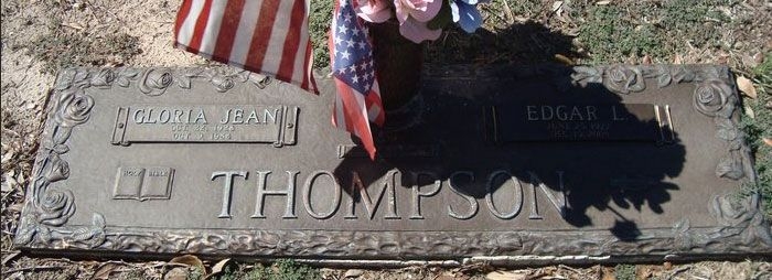 Edgar L. Thompson (grave)
