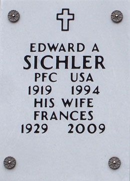 Edward A. Sichler (grave)