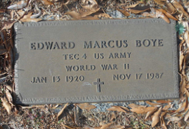 Edward M. Boye (grave)