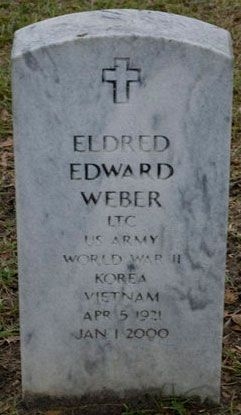 Eldred E. Weber (grave)