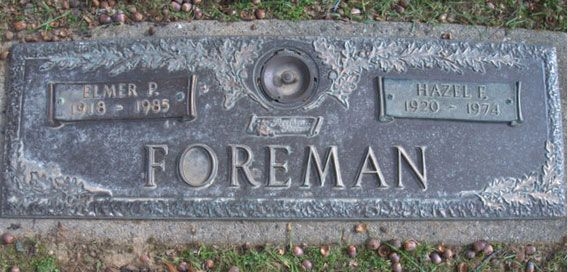 Elmer P. Foreman (grave)