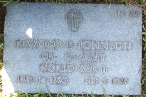 Elwood E. Johnson (grave)