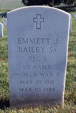 Emmett J. Bailey (grave)