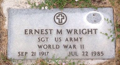 Ernest M. Wright (grave)