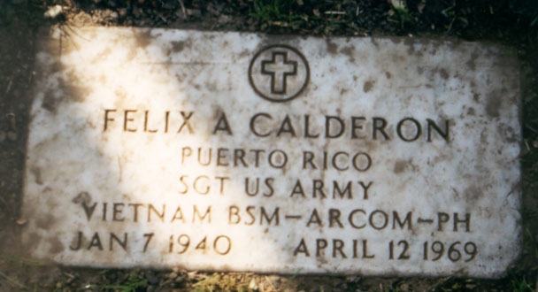F. Calderon (grave)