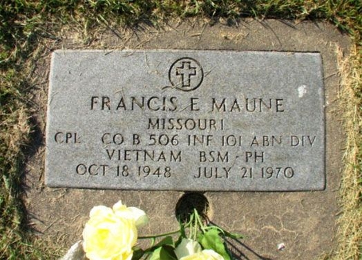 F. Maune (grave)