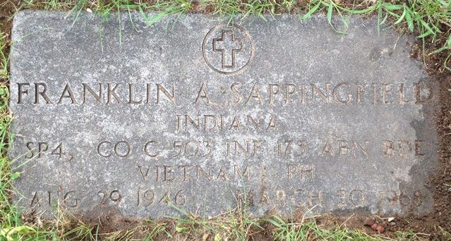 F. Sappingfield (grave)