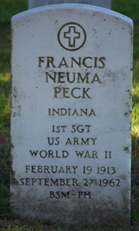 Francis N. Peck (grave)