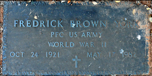 Frederick B. York (grave)