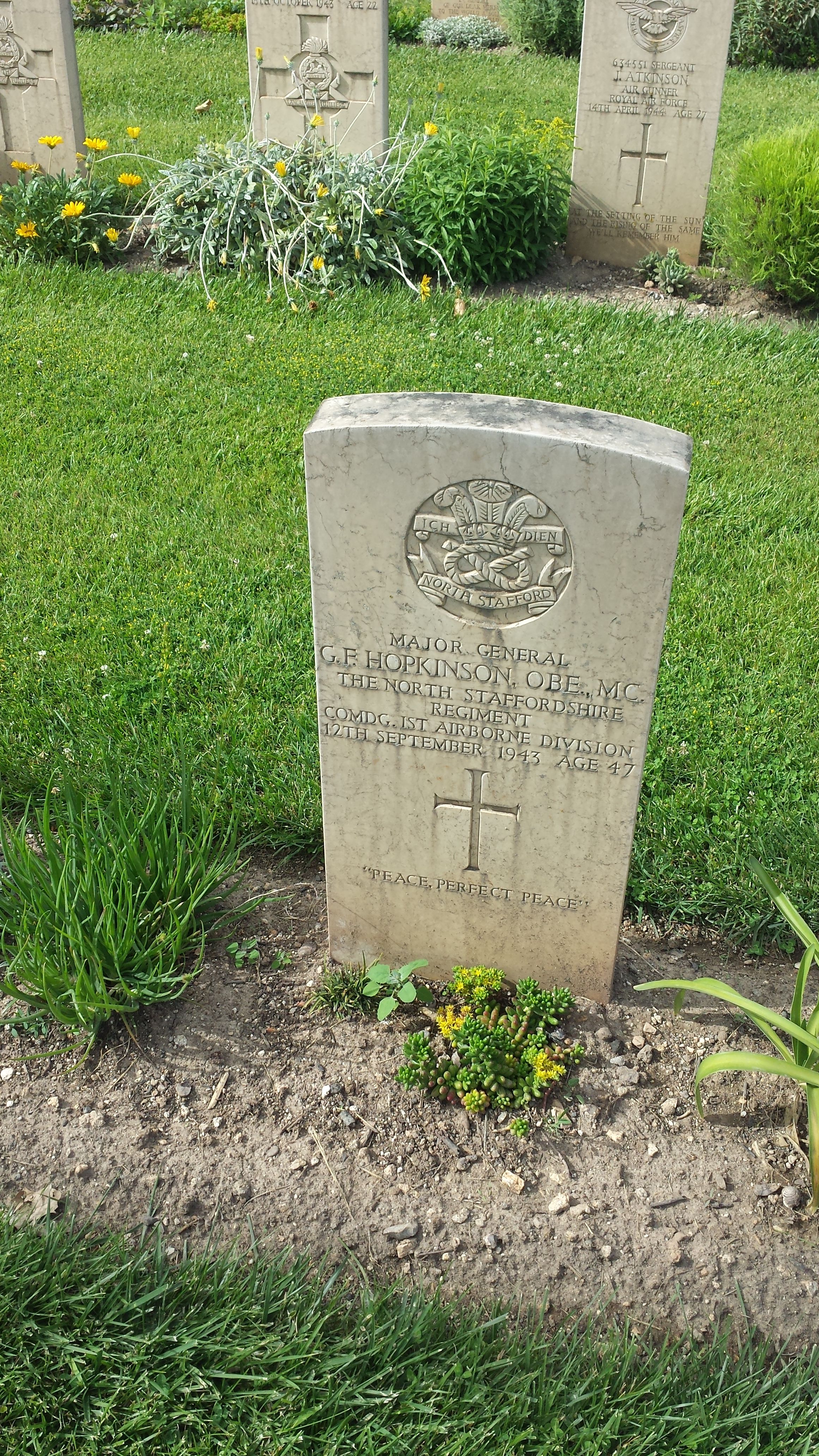 G.F. Hopkinson (Grave)