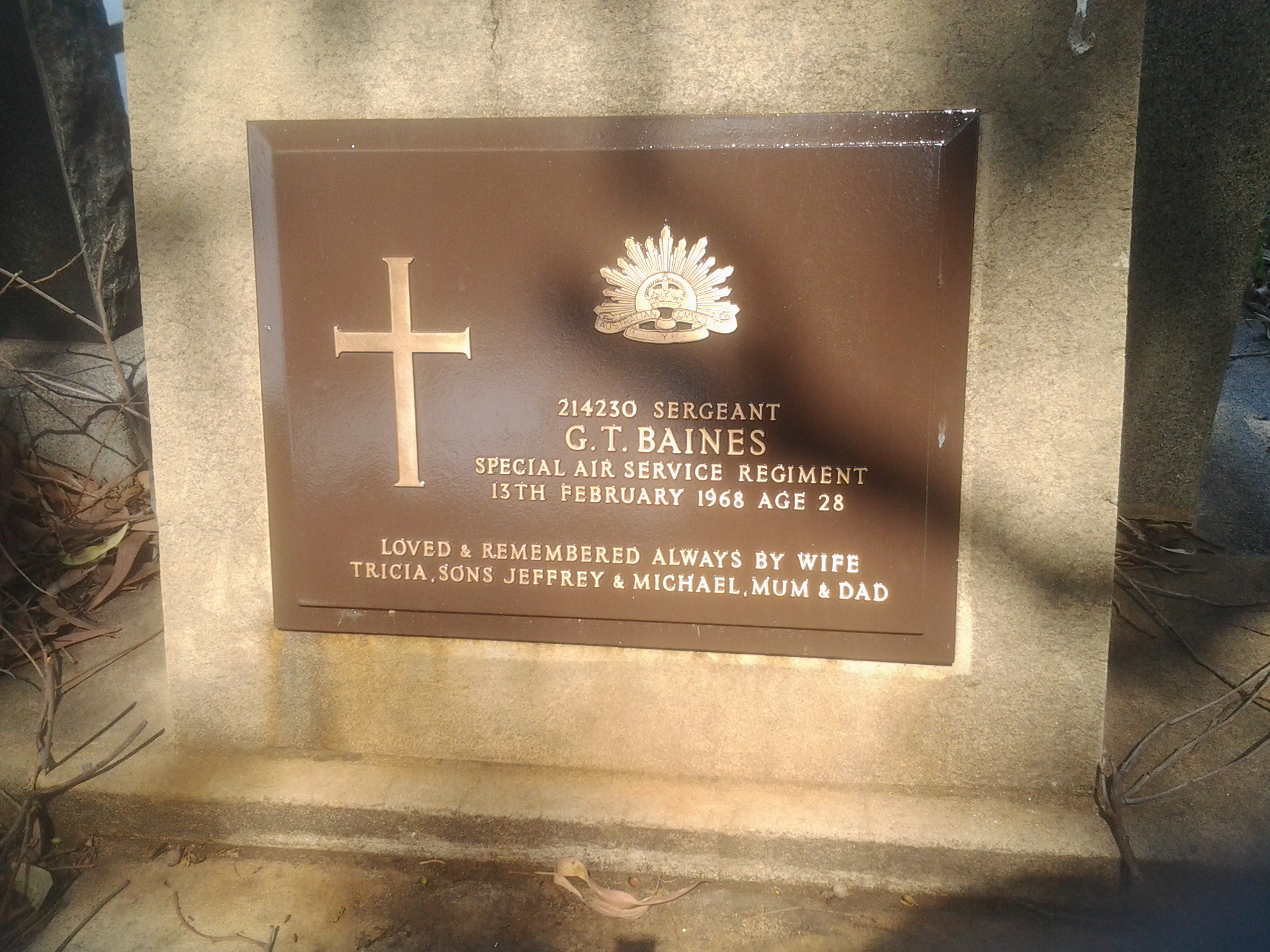 G.T. Baines (Grave)