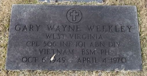 G. Weekley (grave)