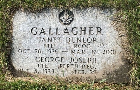George J. Gallagher (grave)