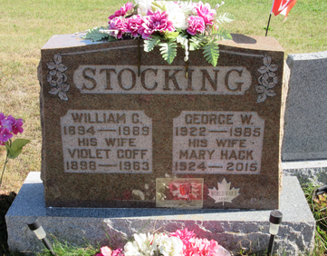 George W. Stocking (grave)
