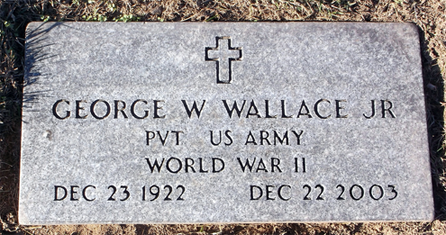 George W. Wallace,Jr (grave)