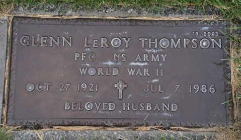 Glenn L. Thompson (grave)