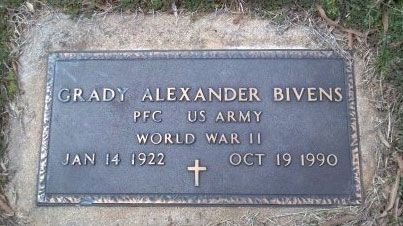 Grady A. Bivens (grave)