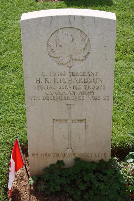 H. Richardson (grave)