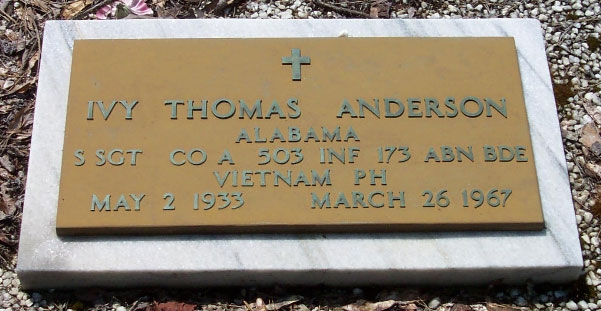 I. Anderson (grave)