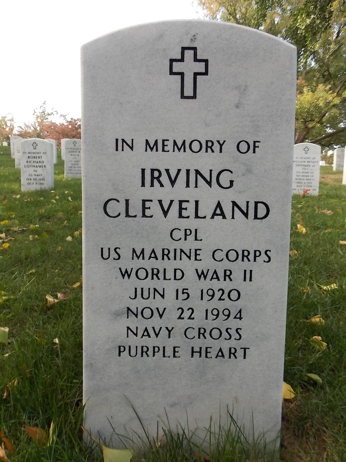 I. Cleveland (Memorial)