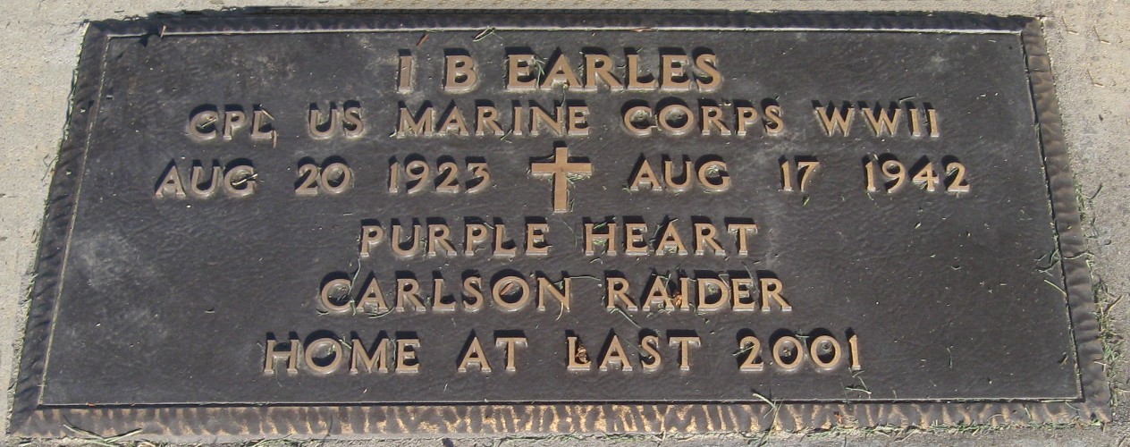 I. Earles (Grave)