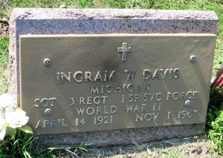 Ingram W. Davis (grave)