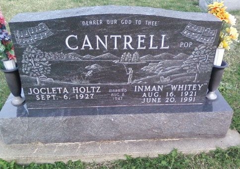 Inman H. Cantrell (grave)