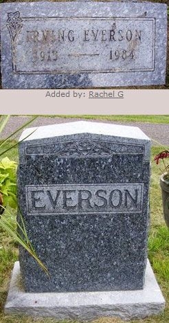 Irving F. Everson (grave)