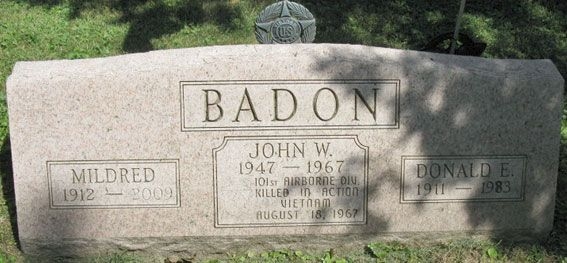 J. Badon (grave)