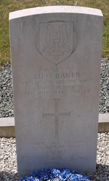 J. Baker (grave)
