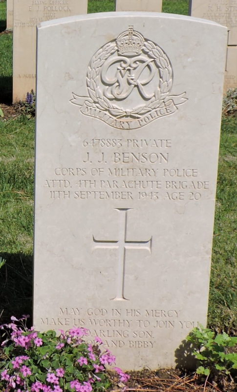 J. Benson (Grave)