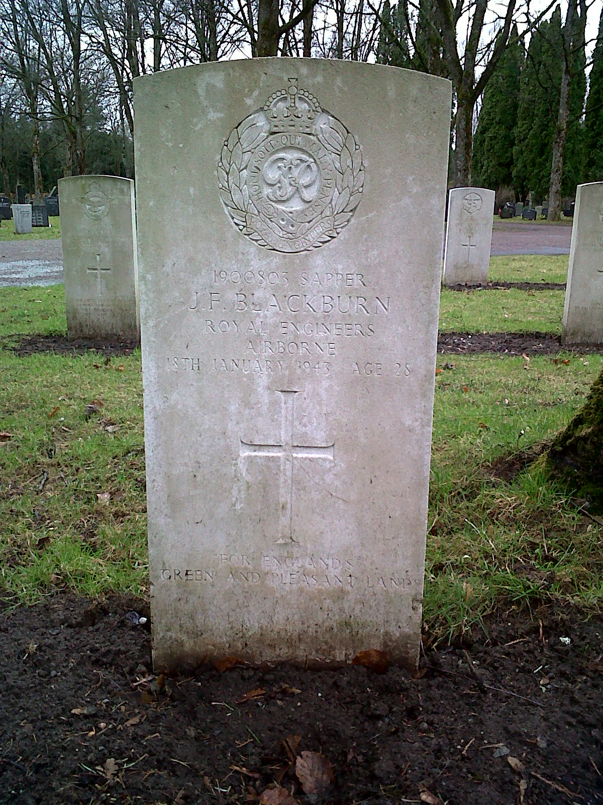 J. Blackburn (Grave)