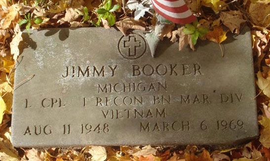 J. Booker (grave)