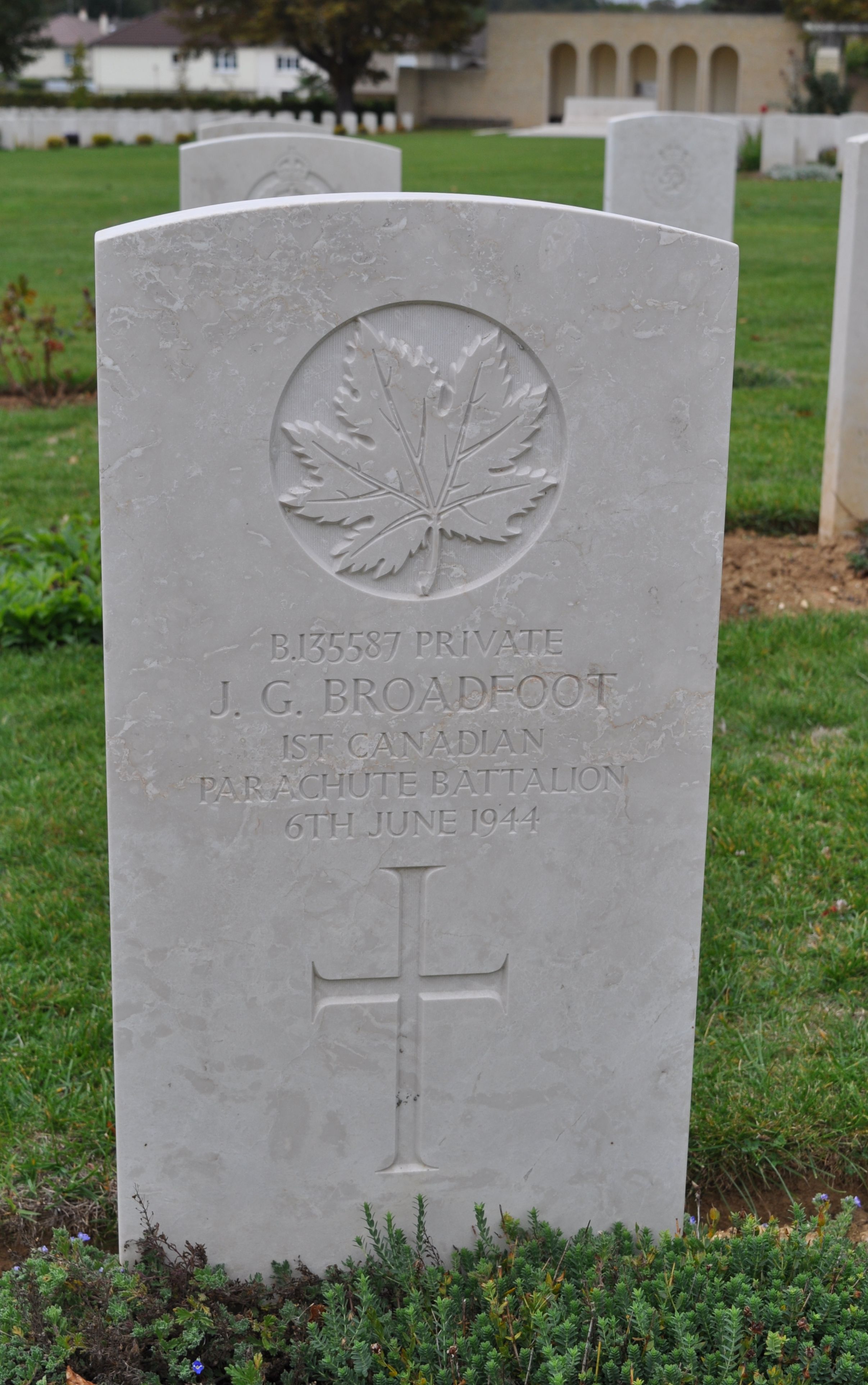 J. Braodfoot (Grave)