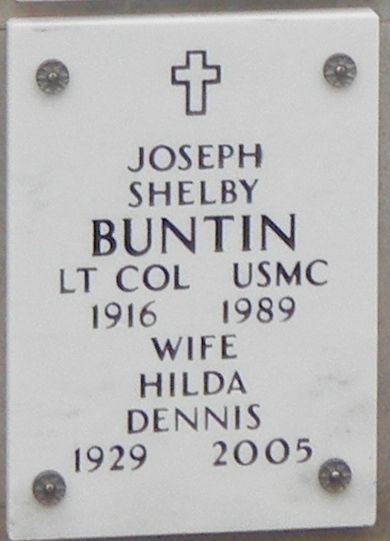 J. Buntin (Grave)