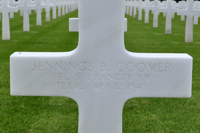 J. Coomer (Grave)