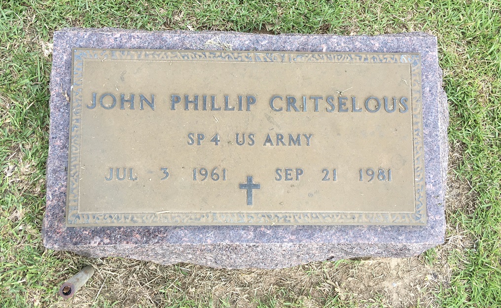 J. Critselous (Grave)
