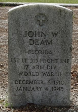 J. Deam (grave)