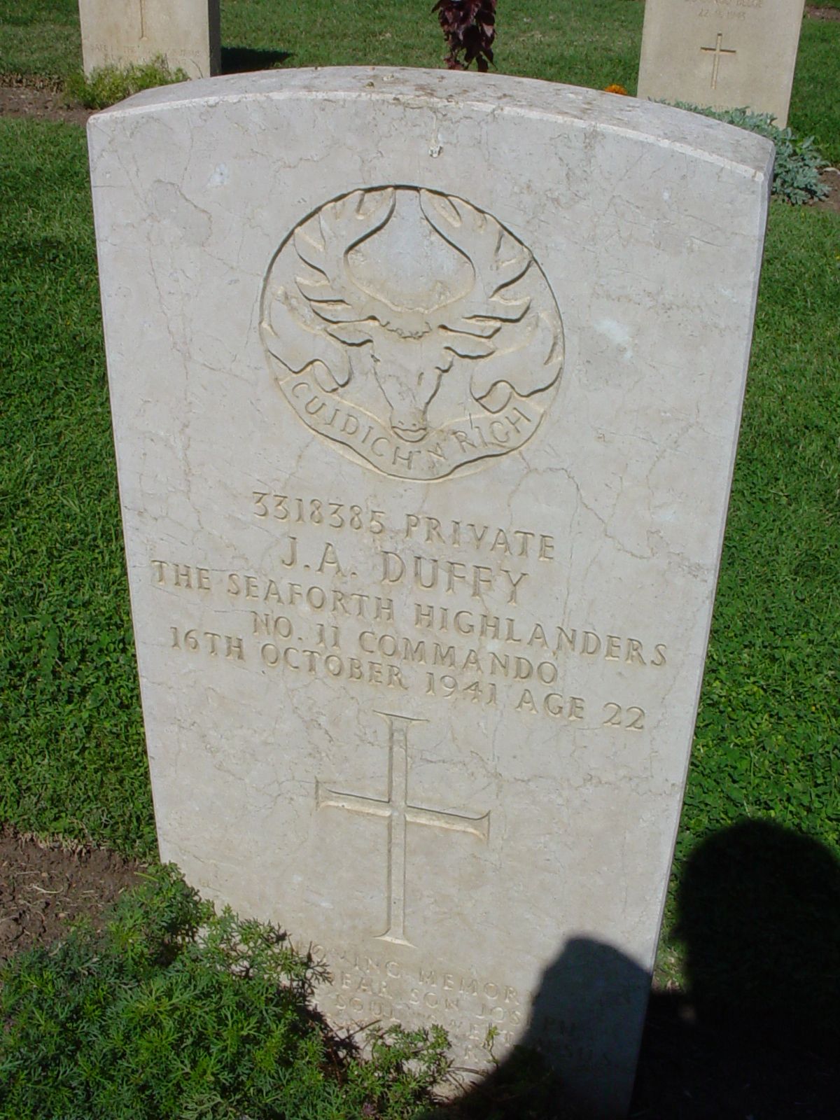J. Duffy (Grave)
