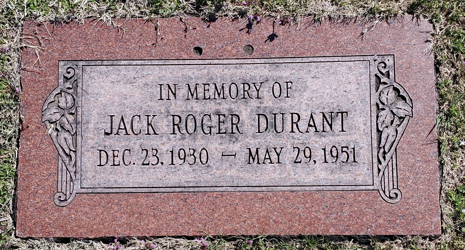 J. Durant (Grave)