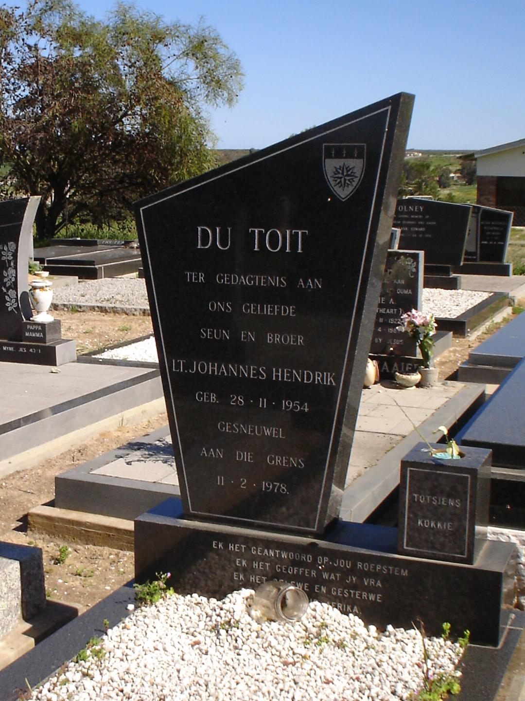 J. DuToit (Grave)