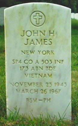 J. James (grave)