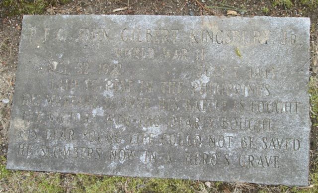 J. Kingsbury (Grave)