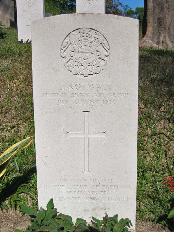 J. Kotwall (Grave)