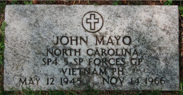 J. Mayo (grave)