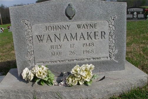 J. Wanamaker (grave)